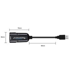 Lcckaa 4K Hdmi -Yhteensopiva Video Capture Card Usb 3.0 Video Game Grabber Record Ps4 Camcorder Switch Live Broadcast -Kameralle hinta ja tiedot | Adapterit | hobbyhall.fi