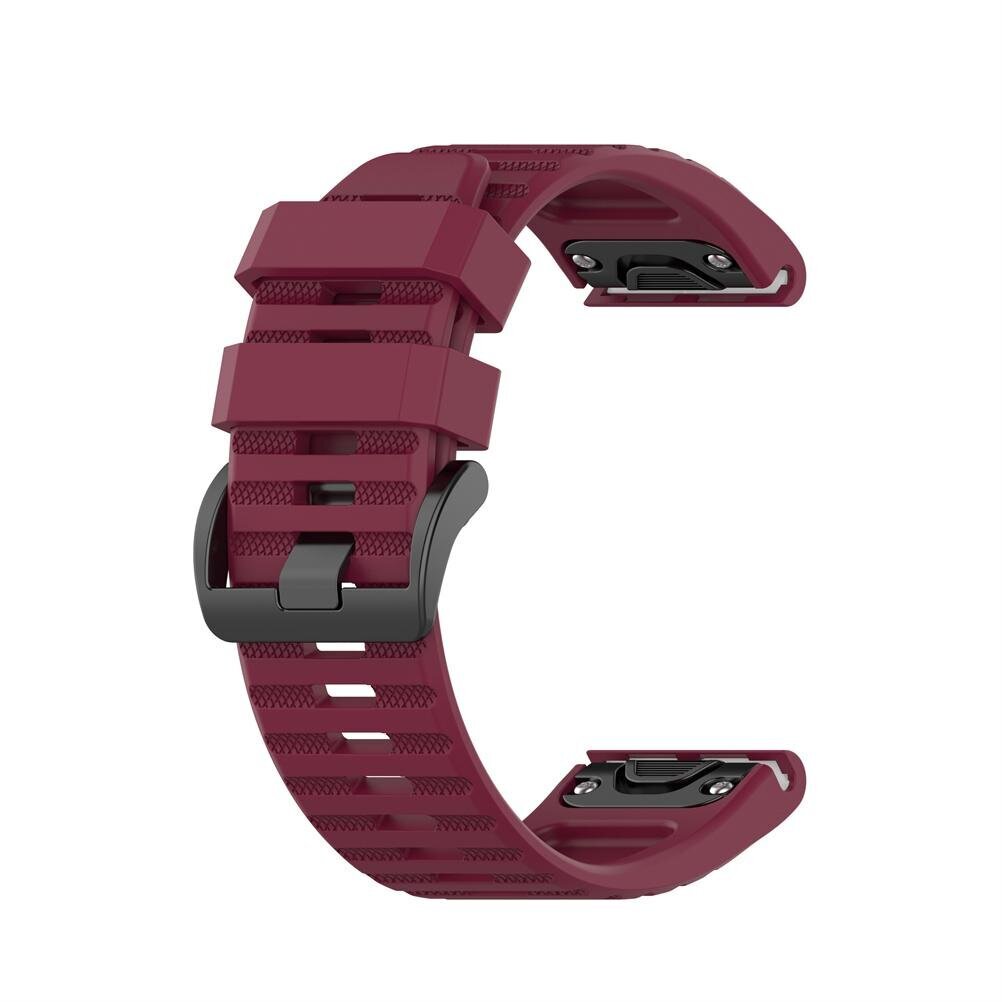 Vaihtohihnat, jotka ovat yhteensopivat Garmin Fenix 7X/Fenix 6X GPS/Fenix 6X PRO Kellon silikonihihnan 26 mm pikakiinnityshihnan kanssa hinta ja tiedot | Älykellot | hobbyhall.fi