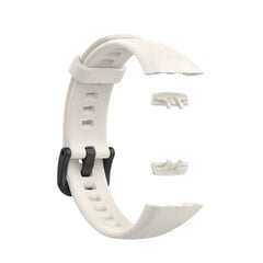 Yhteensopiva Huawei Band 6 / Honor Band 6 TPU-materiaalista vedenpitävän vaihtorannekkehihnan kanssa Seagull grey one size hinta ja tiedot | Älykellot | hobbyhall.fi