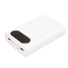 Virtapankkikotelo 4 kpl 21700 akuille Muovinen DIY Power Bank Box Kit Pikalataus 22,5 W Akkulaturikotelo Valkoinen hinta ja tiedot | Puhelimen lisätarvikkeet | hobbyhall.fi