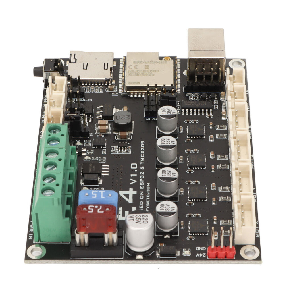 3D-tulostimen emolevy 240MHz 12V - 24V Tuki WiFi Bluetooth E4 V1.0 ESP32 Controller Board hinta ja tiedot | Tulostustarvikkeet | hobbyhall.fi