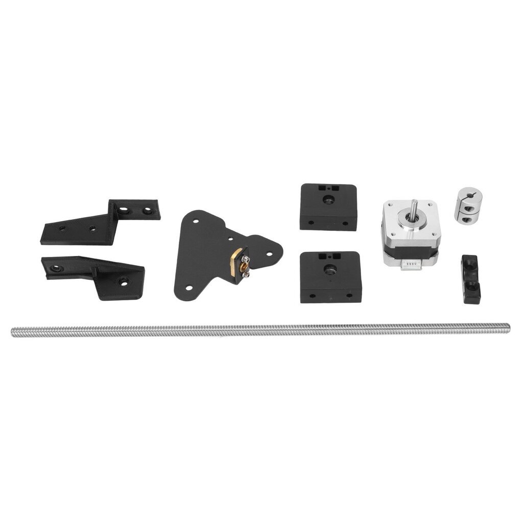 Dual Z Axes Kit 3D Printer Alumiininen johtoruuvi Dual Z Stepper Motor päivityssarja Ender 3:lle Ender 3 Prolle Ender 3 V2:lle hinta ja tiedot | Tulostustarvikkeet | hobbyhall.fi