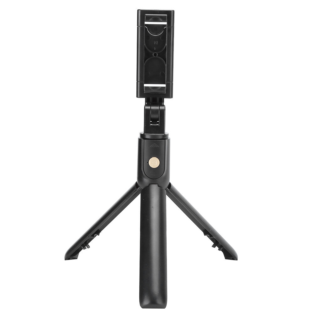 K07 Mini Bluetooth -kaukosäädin Selfie Stick skaalautuva kolmijalka matkapuhelinteline, musta hinta ja tiedot | Puhelintelineet | hobbyhall.fi