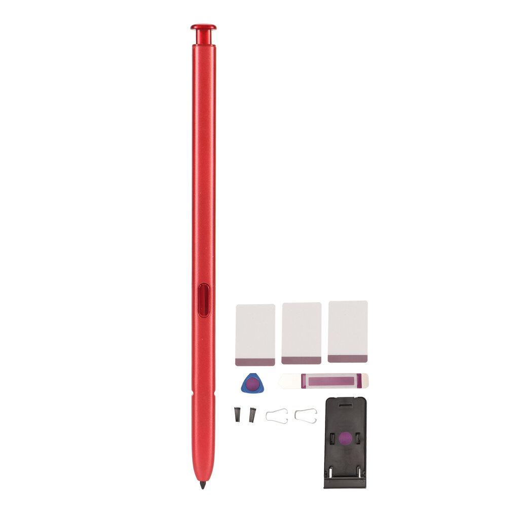 Stylus Pen Tarkka 10 kärjellä Pinset Phone Jalusta Herkkä Vaihdettava kosketusnäyttökynä Galaxy Note 10 Lite N770 Red hinta ja tiedot | Puhelintelineet | hobbyhall.fi