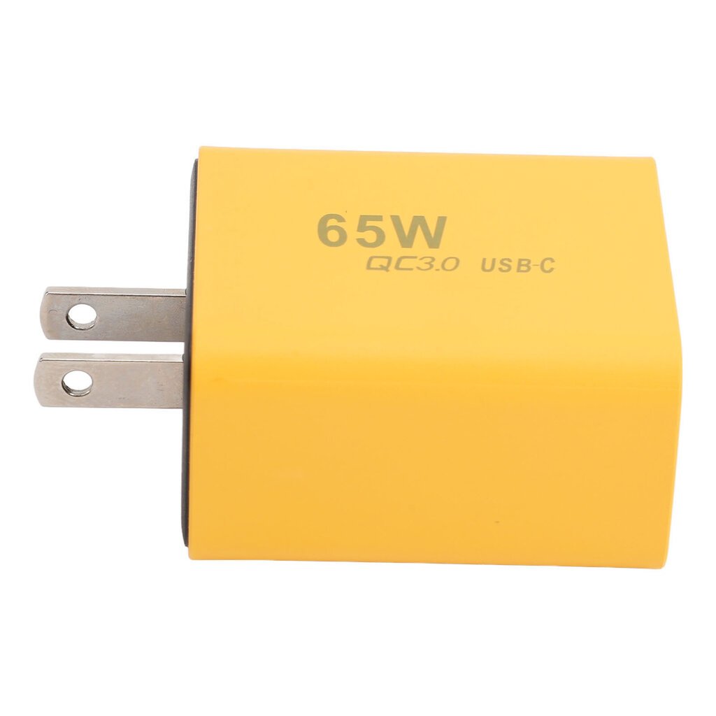 USB C -laturilohko GaN 65 W 3-porttinen PD-virtalähde QC3.0 -seinäpistoke Dual Type C -yhden USB-pikalataus IOS:lle Galaxylle hinta ja tiedot | Puhelimen laturit | hobbyhall.fi