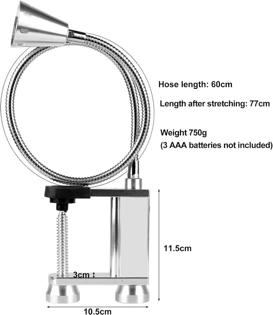 Magneettinen, 360° joustava ulkokäyttöinen LED BBQ-valo. Ihanteellinen valaistukseen ja työskentelyyn työkaluilla työpajassa. hinta ja tiedot | Grillitarvikkeet ja -välineet | hobbyhall.fi