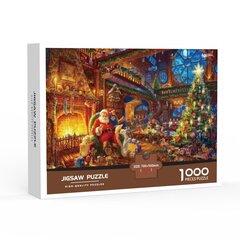 Mindbogglers Santa Express 1000-osainen joulupalapeli lapsille, leikkilelu F hinta ja tiedot | Joulukoristeet | hobbyhall.fi