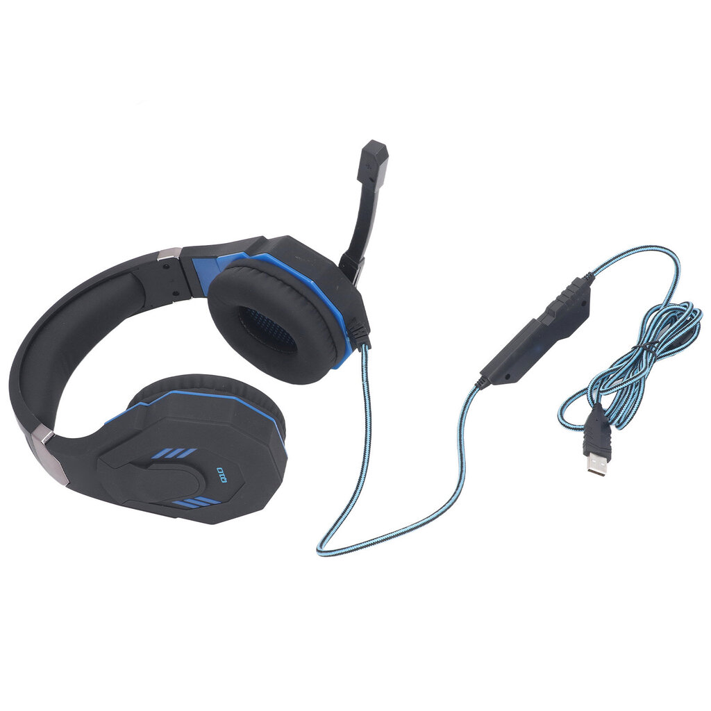 Pelikuulokkeet 7.1 Surround Sound Melunvaimennus PC USB-pelikuulokkeet mikrofonilla kannettavan tietokoneen puhelinkeskukseen hinta ja tiedot | Kuulokkeet | hobbyhall.fi