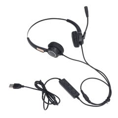 Call Center Headset Älykäs kohinanvaimennus HD Call USB -tietokonekuulokkeet Call Centerin verkkokurssille hinta ja tiedot | Kuulokkeet | hobbyhall.fi