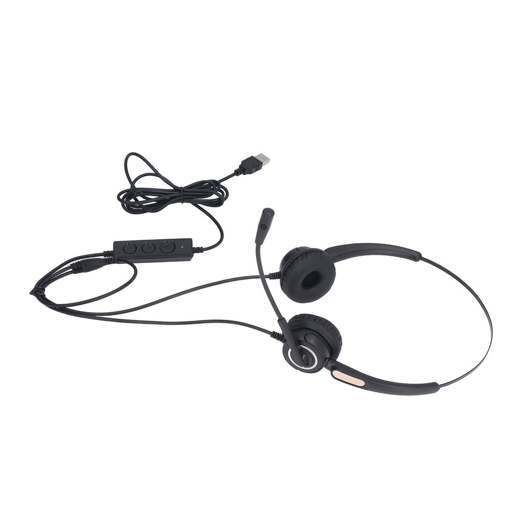 Call Center Headset Älykäs kohinanvaimennus HD Call USB -tietokonekuulokkeet Call Centerin verkkokurssille hinta ja tiedot | Kuulokkeet | hobbyhall.fi