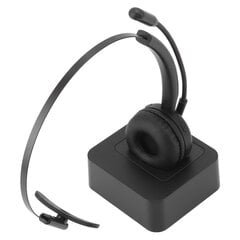 Call Center Headset Melua vaimentavat Mukavat säädettävät Bluetooth-kuulokkeet mikrofonilla ja magneettisella latausalustalla hinta ja tiedot | Kuulokkeet | hobbyhall.fi