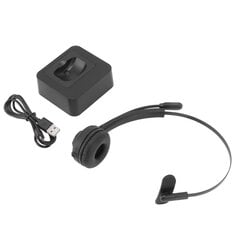 Call Center Headset Melua vaimentavat Mukavat säädettävät Bluetooth-kuulokkeet mikrofonilla ja magneettisella latausalustalla hinta ja tiedot | Kuulokkeet | hobbyhall.fi