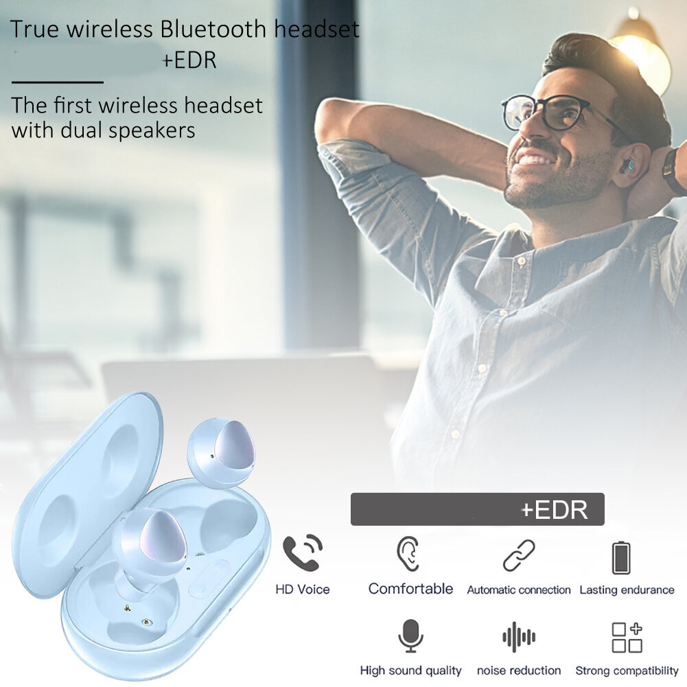 Langattomat Bluetooth 5.0 -kuulokkeet Hifi-stereokuulokkeet kahdella mikrofonilla hinta ja tiedot | Kuulokkeet | hobbyhall.fi