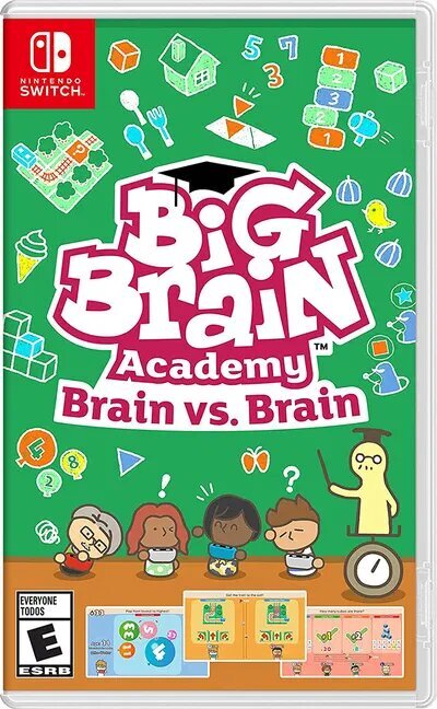 Big Brain Academy: Brain vs. Brain Nintendo Switch hinta ja tiedot | Tietokone- ja konsolipelit | hobbyhall.fi