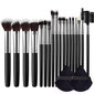 Ensiluokkaiset synteettiset meikkisiveltimet Powder Foundation Contour Blush Concealer Eyeshadow Blending Eyebrow Line Beauty Makeup Kit Blue-18PCS hinta ja tiedot | Meikkisiveltimet ja meikkisienet | hobbyhall.fi