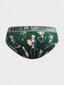 Miesten Halloween 5kpl Skeleton & Letter Graphic Brief·Multicolor·S hinta ja tiedot | Miesten urheiluvaatteet | hobbyhall.fi