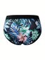 Miesten Tropical Print -kontrastisidontaalusto·Multicolor·M hinta ja tiedot | Miesten urheiluvaatteet | hobbyhall.fi