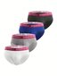 Miesten 4pack Contrast Letter Tape Vyötäröhousut·Multicolor·XL hinta ja tiedot | Miesten urheiluvaatteet | hobbyhall.fi