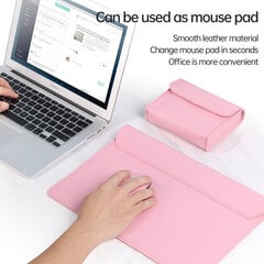 14 ja 15 tuuman Tablet and Laptop Sleeve Case - Monitoimisalkku, jossa pehmeä sisäpuoli | PU materiaali | 4 väriä | 37x28cm 14 tuuman TX musta hinta ja tiedot | Reput ja rinkat | hobbyhall.fi