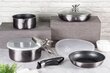 berlinger haus click&cook kattilasarja bh-6910 carbon pro hinta ja tiedot | Kattilat ja painekattilat | hobbyhall.fi