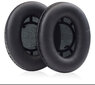 1 Pari Musta Korvatyynypehmuste Sennheiser Rs120 100 110 115 117 119 Sponge Nahkakotelolle hinta ja tiedot | Kuulokkeiden tarvikkeet | hobbyhall.fi