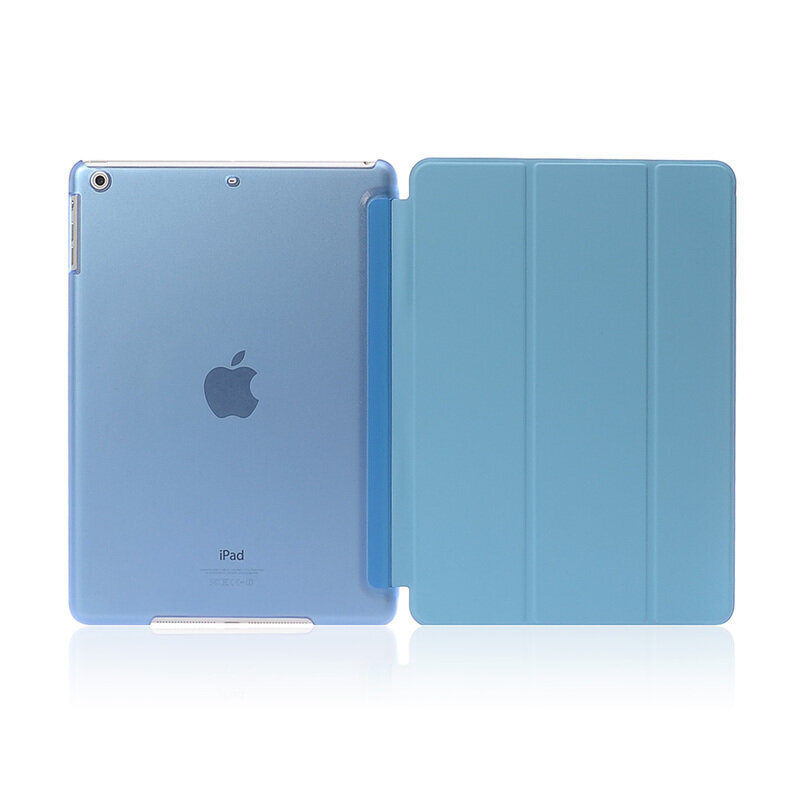 (iPad Pro11 2018 iPad Sky Bluelle) Suojakuori Apple iPad 10,2 tuumalle 7./8. sukupolvi 2019 2020 Color fundas PU Ultra Slim Auto Wake Cover iPad 10.2 9th Generation 2021 hinta ja tiedot | Tablettien lisätarvikkeet | hobbyhall.fi