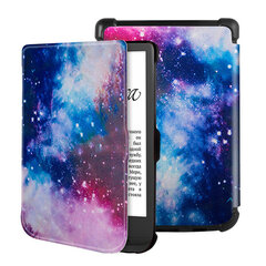 (Pocketbook Lux5Galaxy) Smart Case Pocketbook 606 628 633 Ereader Pehmeä TPU-suojus Pocketbook Touch LUX 5:lle automaattinen nukkuminen ja herätys Funda Capa hinta ja tiedot | Tablettien lisätarvikkeet | hobbyhall.fi