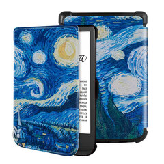 (Pocketbook 606Sky) Smart Case for Pocketbook 606 628 633 Ereader Pehmeä TPU-suojus Pocketbook Touch LUX 5:lle automaattinen nukkuminen ja herätys Funda Capa hinta ja tiedot | Tablettien lisätarvikkeet | hobbyhall.fi