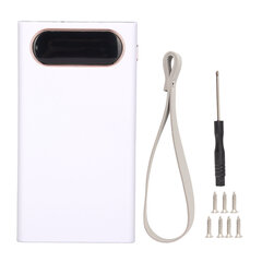 L12 18650 Akkupidike 22,5 W Pikalataus Mobile Power Bank Case Kannettava akkulaturi LCD-näytöllä hinta ja tiedot | Puhelimen lisätarvikkeet | hobbyhall.fi