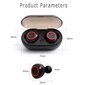 A2 Bluetooth-kuuloke TWS2 Wireless Headset 5.0 latauskotelolla Touch In-Ear Y50 -kuulokkeet musta + musta hinta ja tiedot | Kuulokkeet | hobbyhall.fi