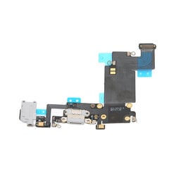 Latausporttimoduuli USB-latausportti Telakointiliitin Mikrofoni Kuulokkeet Flex-kaapelimoduuli IPhone 6S PlusGraylle hinta ja tiedot | Kuulokkeet | hobbyhall.fi