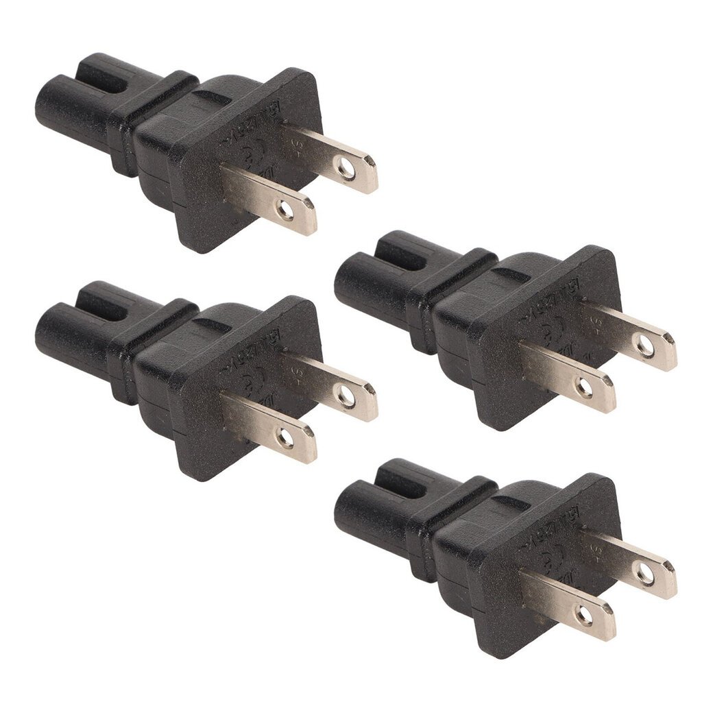 4 kpl NEMA 1-15P - IEC320 C7 -virtalähde 1-15P - C7 -virtapistokesovitin kannettavien tietokoneiden kaiuttimiin Näytöt Tulostimet hinta ja tiedot | Adapterit | hobbyhall.fi