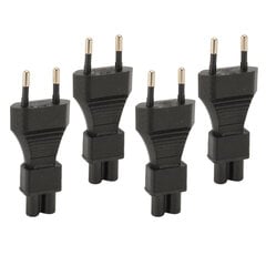 4 kpl Uros IEC320 C5 -virtalähde 2,5 A Plug and Play -virtalähdesovitin 100- hinta ja tiedot | Adapterit | hobbyhall.fi