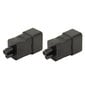 2 kpl IEC320 C20 - IEC320 C6 -virtalähde Professional C20 - C6 -virtapistokesovitin kannettavan tietokoneen PDU-palvelimen UPS-pistorasiaan hinta ja tiedot | Adapterit | hobbyhall.fi