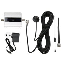 Mobile Repeater High Gain nopea matkapuhelimen signaalivahvistin CDMA 210MHz 3G Silver 100-240V EU Plug hinta ja tiedot | Puhelimen lisätarvikkeet | hobbyhall.fi