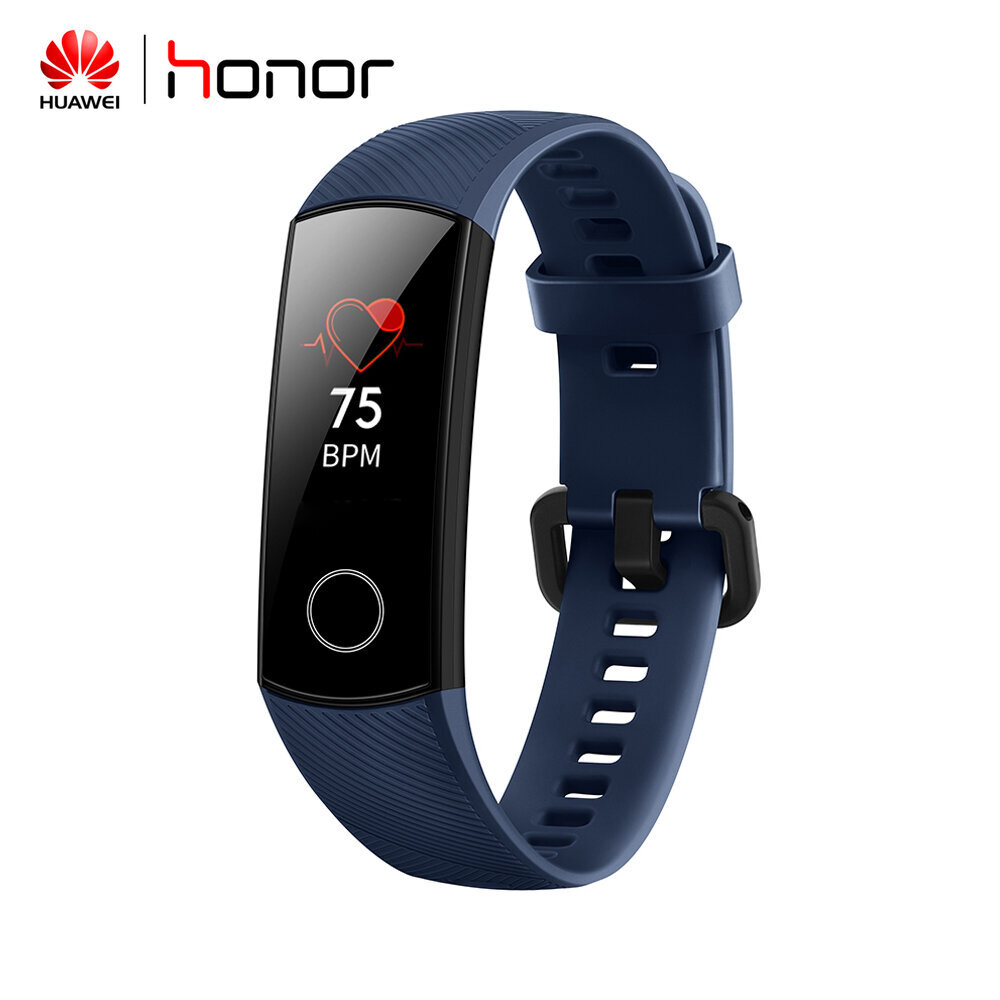 Honor Band 4 Standard Edition sininen hinta ja tiedot | Puhelimen lisätarvikkeet | hobbyhall.fi