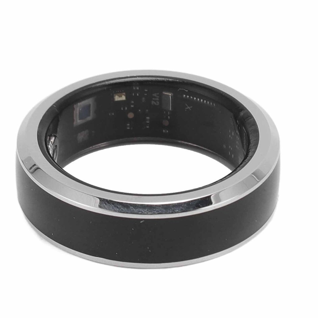 Smart Ring Health Tracker Bluetooth 5.1 Unenvalvonta Vaihelaskenta 5ATM Vedenpitävä Smart Ring APP miehille ja naisille Black Type 11 hinta ja tiedot | Älylaitteiden lisätarvikkeet | hobbyhall.fi