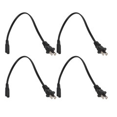 18AWG-virtajohto NEMA 1 15P - IEC320 C7 Virtalähdekaapelin johto pöytälamppujen kaiuttimille hinta ja tiedot | Adapterit | hobbyhall.fi