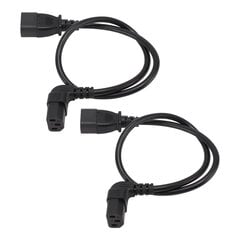 C14 Uros - C13 Naaras Virtajohto 60 cm 2500 W 10A IEC320 C14 - IEC320 C13 Virtakaapeli tietokoneen pöytälamppukaiutintulostimeen hinta ja tiedot | Adapterit | hobbyhall.fi