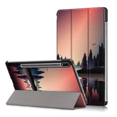 (S6 Lite10.4 2020HH) Samsung Galaxy Tab S8 S7 S6 Lite -kotelolle Taitettava jalusta Folio Smart Cover Samsung Galaxy Tab S8 S7 S6 Lite 11 tuuman tabletille hinta ja tiedot | Tablettien lisätarvikkeet | hobbyhall.fi