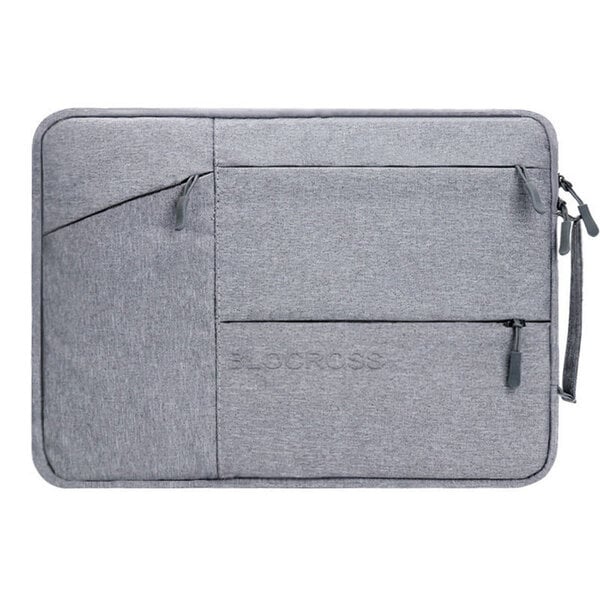 (Surface Pro 4Bag B Vaaleanharmaa) Kannettavan tietokoneen laukku Microsoft Surface Pro 7 12,3" Pro 4 3 5 Pro 6 vetoketjullinen pussilaukku UUDELLE Surface Laptop Go 12.4 -kotelolle