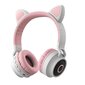 Cat Ear Headset Langattomat Bluetooth-valaistut mukavat pelikuulokkeet säädettävällä sangalla hinta ja tiedot | Kuulokkeet | hobbyhall.fi