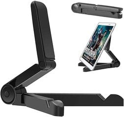 Mujixi Desktop tablettien teline, säädettävä kannettava tablet-teline Ipad Samsung Galaxylle ja Kindle Fire -tableteille, pöytäpuhelinteline iPhonelle hinta ja tiedot | Puhelintelineet | hobbyhall.fi