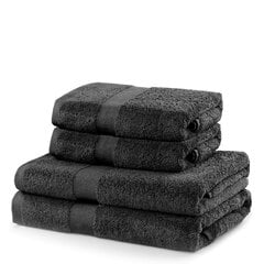 Decoking Marina -pyyheliina setti, tummanharmaa, 4 kpl hinta ja tiedot | Pyyhkeet | hobbyhall.fi