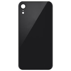 Takaosan lasikotelon akun kannen vaihto Apple Iphone Xr Black -puhelimeen hinta ja tiedot | Puhelimen lisätarvikkeet | hobbyhall.fi