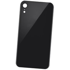 Takaosan lasikotelon akun kannen vaihto Apple Iphone Xr Black -puhelimeen hinta ja tiedot | Puhelimen lisätarvikkeet | hobbyhall.fi