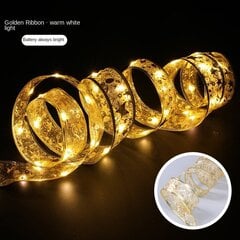 (2mGolden Warm Light)LED-joulukoristenauha keijuvalot joulukuusenkoristeet kotiin 2023 DIY jouset valonauhat Navidad uusi vuosi 2024 hinta ja tiedot | Joulukoristeet | hobbyhall.fi