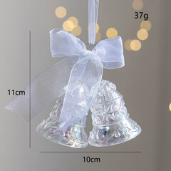 -3Joulu Lumihiutale Xmas Tree Drop Ornament Elk Crystal Riipus Hirvi Lumi Seppele Riipukset Hyvää Joulua Sisustus 2023 hinta ja tiedot | Joulukoristeet | hobbyhall.fi