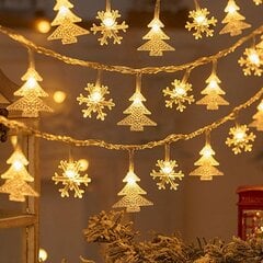 (3M 20LEDstyle 3)Joulukuusi LED-valonauha Hyvää joulua koristeet kotiin 2023 Joululahjat Joulukoristeet Navidad Uusi vuosi 2024 hinta ja tiedot | Joulukoristeet | hobbyhall.fi