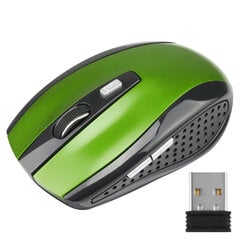 2.4G langaton hiiri Bluetooth hiiri Ergonominen 800/1200/1600DPI 6 mykistyspainikkeita hiiri MacBook Tablet Kannettavat Tietokone PC hinta ja tiedot | Hiiret | hobbyhall.fi